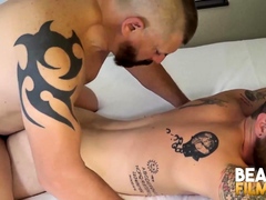 BEARFILMS Tattooed Cub Ryan Powers Bred By Bear Beau Bearden