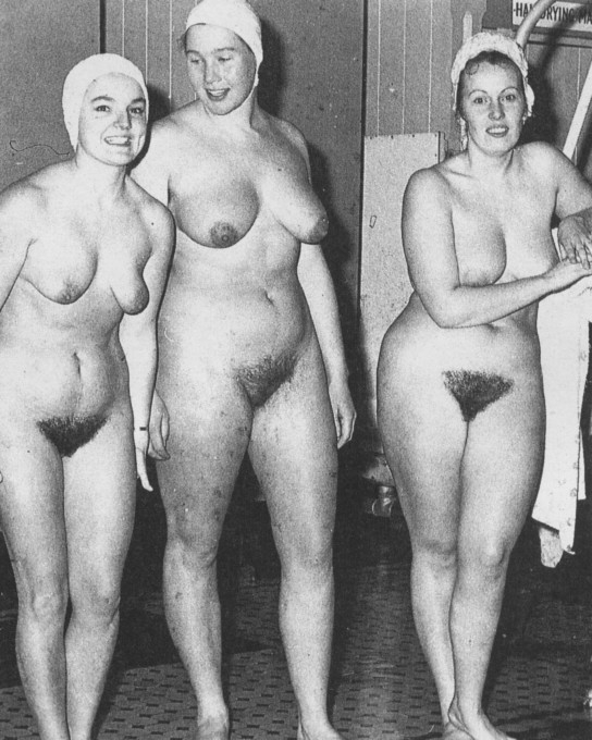 Hairy pretty women on retro porn pics 7! - N