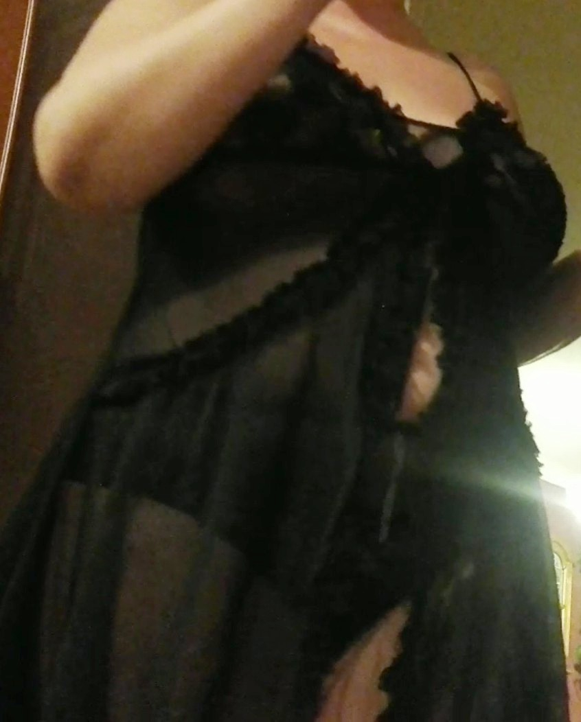 wife tits in sexy dress - N