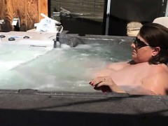 masturbating-in-the-hot-tub